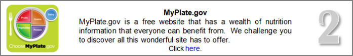 Go To MyPlate.gov